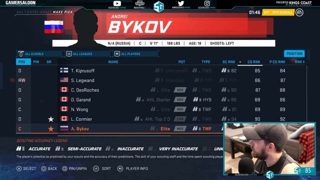 NHL 20 Senators Franchise Rebuild: Episode 2 // Draft and Re-signs смотреть онлайн