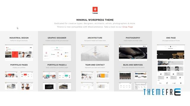 Throne - Minimal WordPress Theme Darion Denton смотреть онлайн