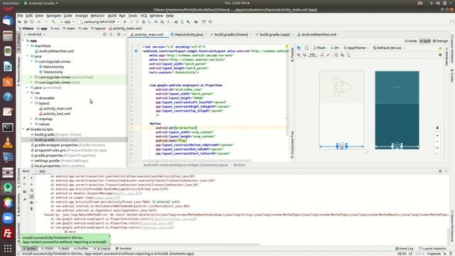 Error inflating class com google android exoplayer2 смотреть онлайн