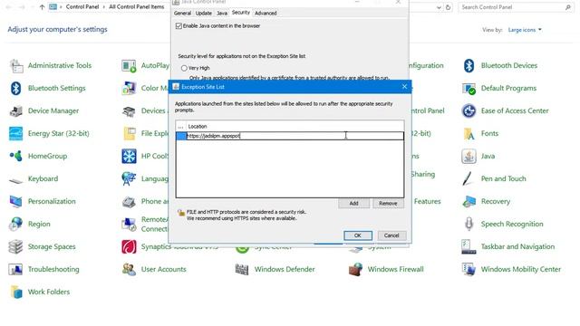 How to allow a blocked java app to run on Windows 10 PC. смотреть онлайн