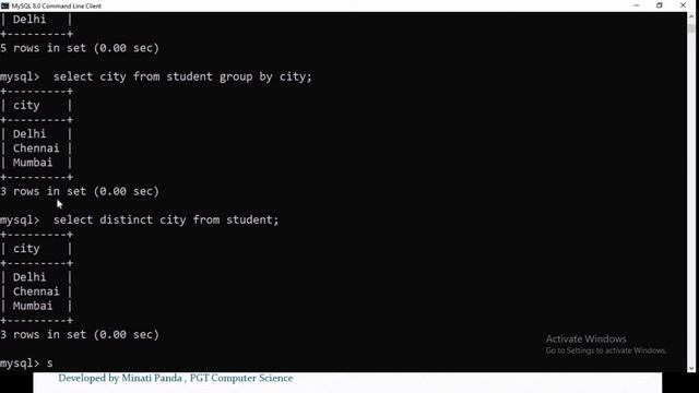 MYSQL COMMANDS | Part -21| SQL GROUP BY CLAUSE|CBSE CLASS XII смотреть онлайн