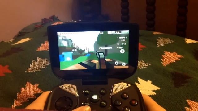 Nvidia Shield - Pixel Gun 3D Gameplay [Button Mapper] смотреть онлайн