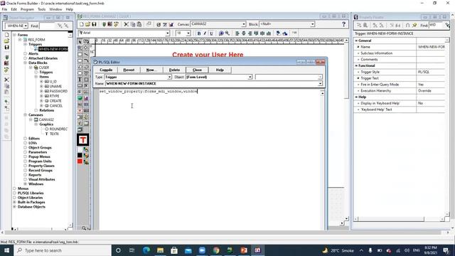Registration Form in Oracle Forms Part-1 Urdu/ Hindi смотреть онлайн