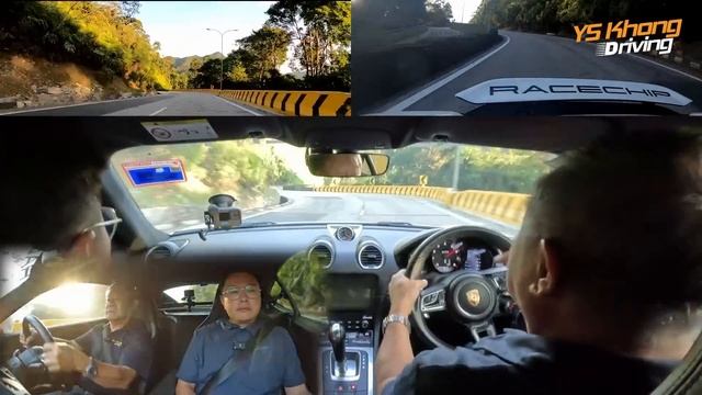Cayman GTS Racechip Tuned Fan Car / Genting Hill Climb / Relaxed but Fast Drive / YS Khong Driving смотреть онлайн
