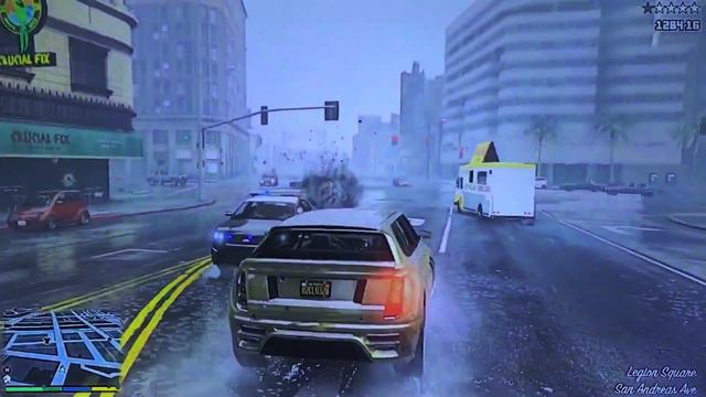 Pure Gold Alpha Brown | Enus Huntley S | Grand Theft Auto V Police Chase Series смотреть онлайн