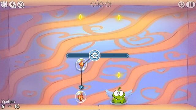 Ам Ням Cut the Rope #5 Коробка Валентинка Прохождение Детское Видео Игровой Мультик смотреть онлайн