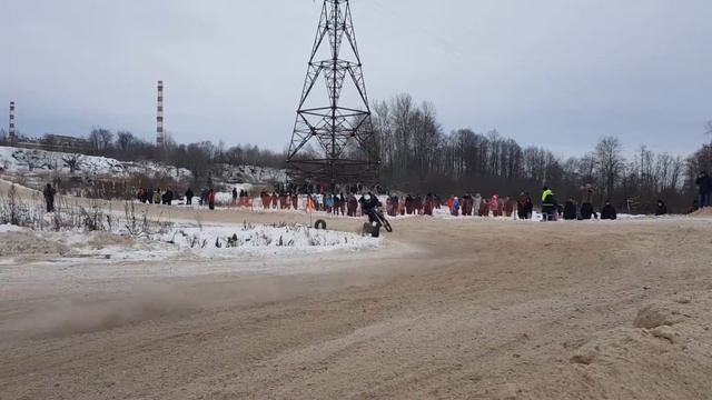 Мотокросс Обнинск 2018 01 27. Заезд 125 куб. см смотреть онлайн