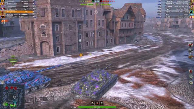 ИС-7 - 2 реплея - Дедушка ещё могёт! Критика реплея WoT Blitz | ZAF смотреть онлайн