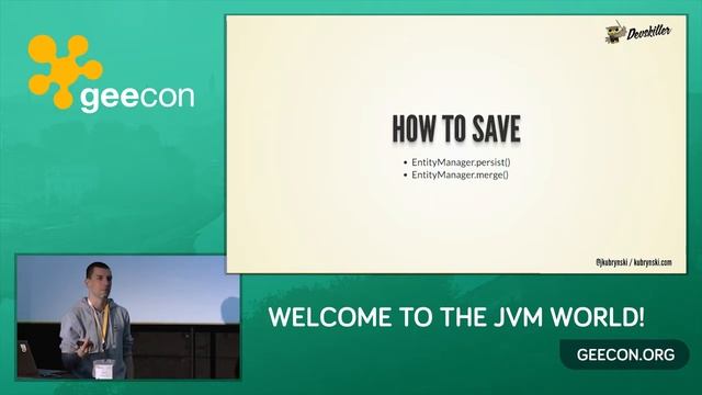 GeeCON 2017: Jakub Kubryński - JPA beyond copy-paste смотреть онлайн