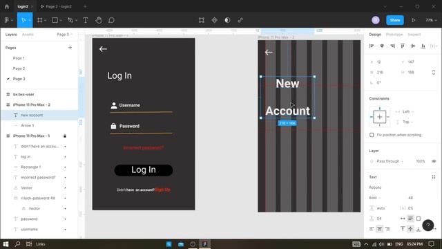 How To Make Login and Sign Up Form Using Figma Full Tutorial | FIGMA LOGIN PAGE | CODEFLIX смотреть онлайн