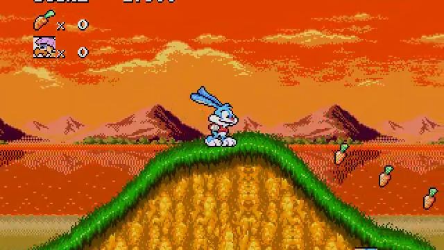 Tiny Toon Adventures - Buster's Hidden Treasure Sega Gameplay Part 1 смотреть онлайн