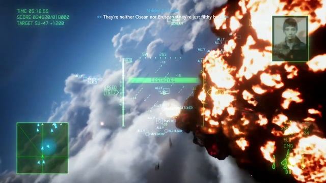 Ace Combat 7: Skies Unknown - SP Mission 01: Unexpected Visitor смотреть онлайн