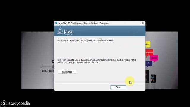 How to install Java 21 on Windows 11 | Studyopedia смотреть онлайн