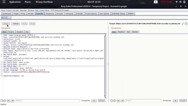 CSRF where Referer validation depends on header being present (Video Solution) | 2020 смотреть онлайн