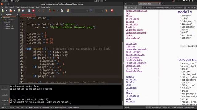 Live Coding: Ursina 3D Python Game Engine (Getting Started) смотреть онлайн