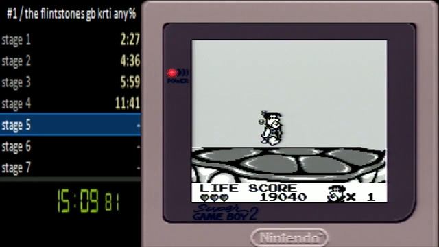 The Flintstones: King Rock Treasure Island any% in 30:22 смотреть онлайн