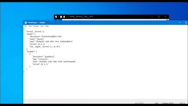 How To Make A Texture Pack For Minecraft Bedrock (Windows 10 Version 21H1) смотреть онлайн