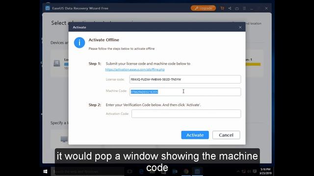 Offline Activation of EaseUS Data Recovery Wizard for Windows 13 0 смотреть онлайн