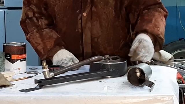 Горелка на отработке своими руками. Простая конструкция. смотреть онлайн