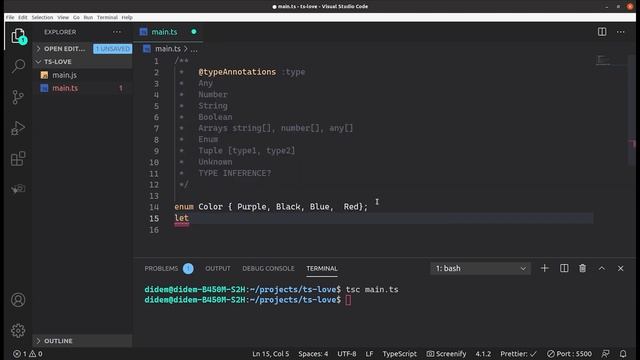 TypeScript Kursu | Yeni Başlayanlar İçin Typescript смотреть онлайн