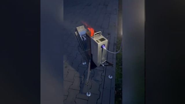 !!!Raketenofen der Strom erzeugen kann!!! Печь ракета которая вырабатывает электричество ? смотреть онлайн