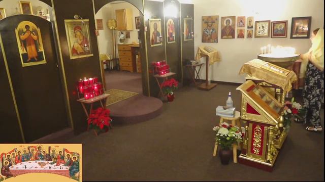Воскресенье 24 декабря 2023, Литургия / December 17 2023, Liturgy смотреть онлайн