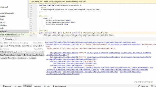 Hilt @Binds Annotation and Qualifiers Android Tutorial - CheezyCode (Hindi) смотреть онлайн