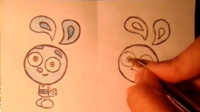 Как нарисовать персонажа мультфильма "Инь! Янь! Йо!"?))) смотреть онлайн