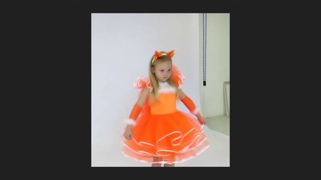 Новогодний костюм "Белочка". смотреть онлайн