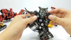 Transformers Movie 2 Rotf Studio Series Constructicon Devastator Combin 8 Vehicles Robot Toys