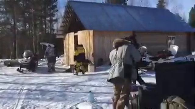 Заводка снегохода смотреть онлайн