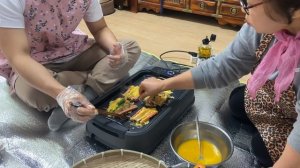 Корейские праздничные блюда на Восточный Новый год. Катя и Кюдэ/Влог/Южная Корея