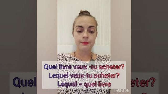 Урок 38. Вопросительное местоимение Lequel смотреть онлайн