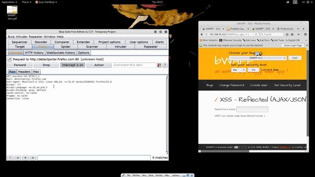 22(22#bwapp) exploit bWAPP XSS{ajax/json/xml} смотреть онлайн