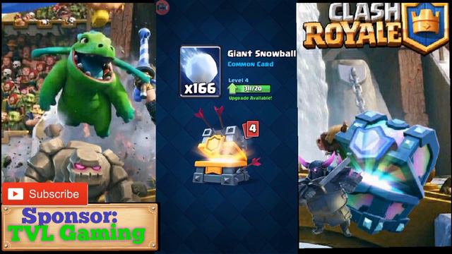 CLAN WAR CHEST + SUB TO OUR NEW SPONSOR!! смотреть онлайн