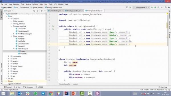 Урок 24 - PriorityQueue (прокачанная Java)