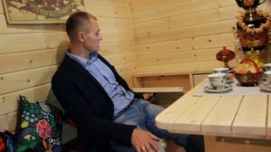 Обзор на баню-бочку | Планировка бани бочки квадро 6 метров