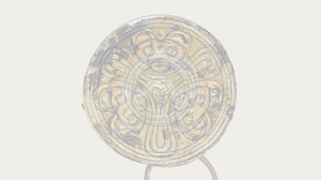 Three Gripping Beast Heads Comprising A Typical Design