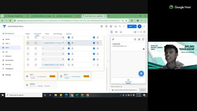 Belajar Appsheet Jurnal Harian Guru смотреть онлайн