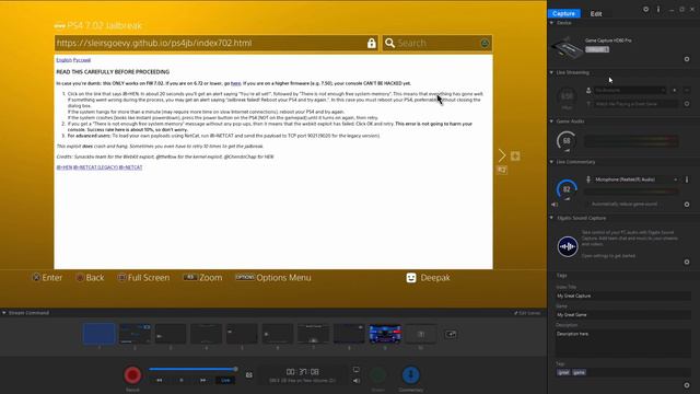 PS4 Jailbreak 7.02 Tutorial смотреть онлайн