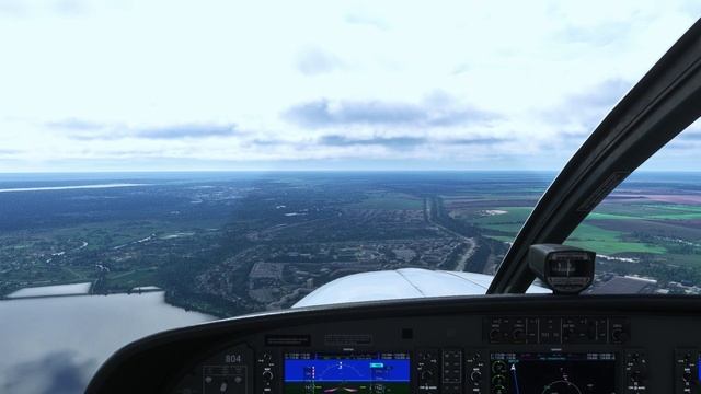 MICROSOFT FLIGHT SIMULATOR 2020. Тамбов. Полет по кругу смотреть онлайн