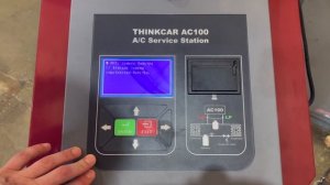 THINKCAR AC100: новейшая бюджетная Станция для Заправки Автокондиционеров. Полный обзор, возможност