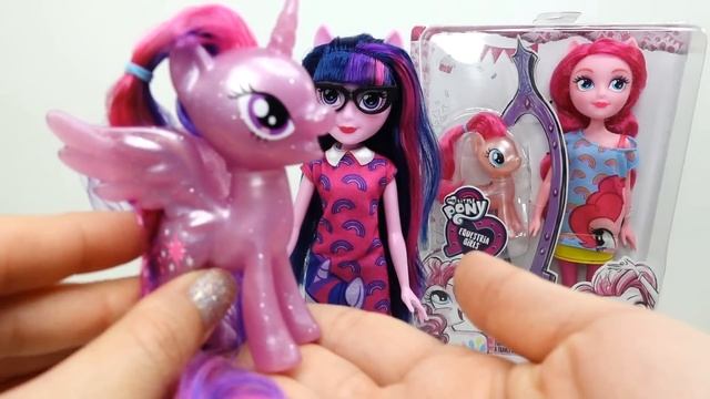 My Little Pony Equestria Girls Through the Mirror Doll Twilight and Pinkie Pie смотреть онлайн