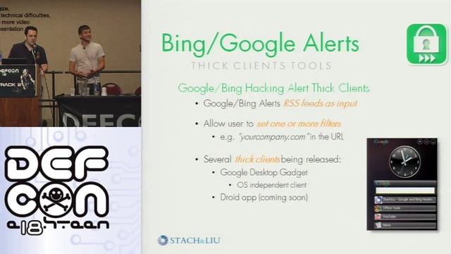 Defcon 2010 Lord of the bing; taking back search engine hacking from google and bing Rob Ragan смотреть онлайн