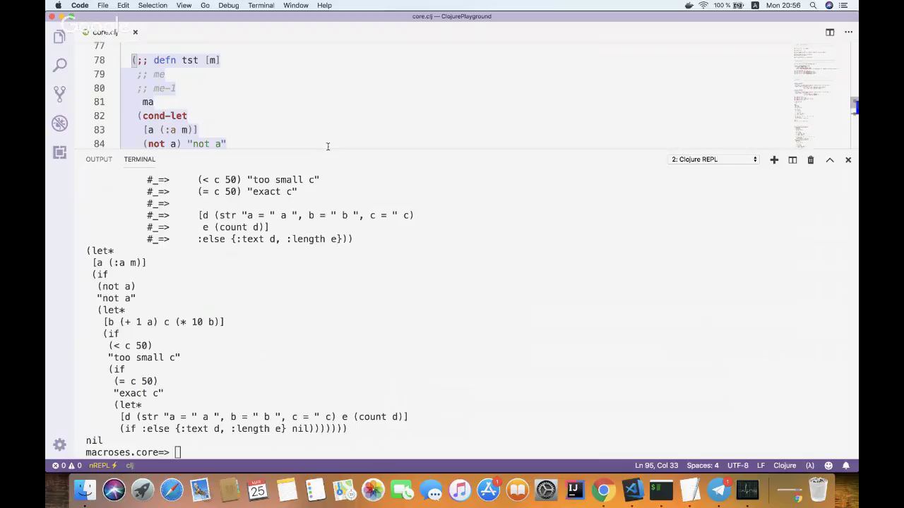 Макросы: Clojure-way