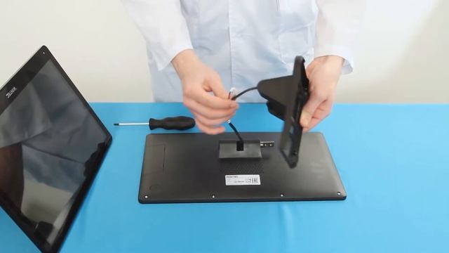 Установка второго монитора на сенсорный терминал Wintec Anypos80 смотреть онлайн