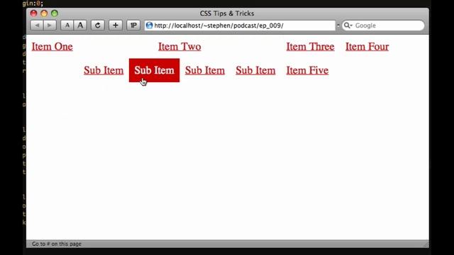 CSS Tips & Tricks on Vimeo(9 menu).flv смотреть онлайн