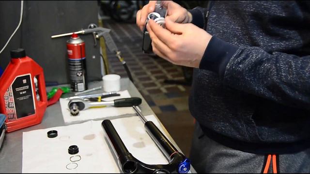 Увеличение хода вилки RockShox Reba RL со 100мм до 120мм