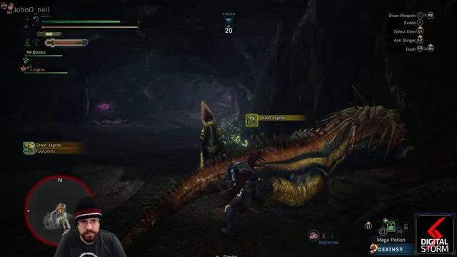 Let's Play Monster Hunter World Beta With CohhCarnage - Episode 1 смотреть онлайн