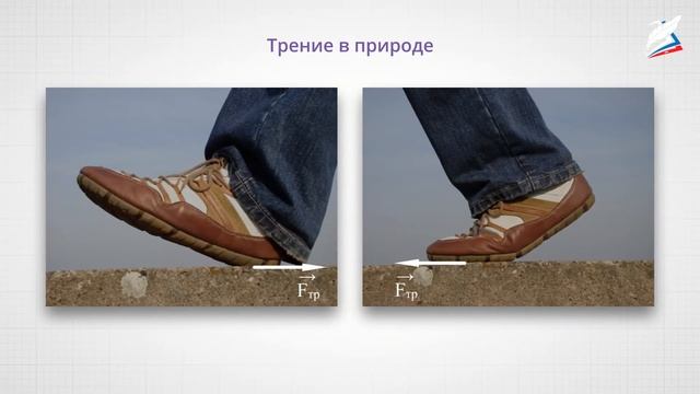 Сила трения. Трение в природе и технике. смотреть онлайн